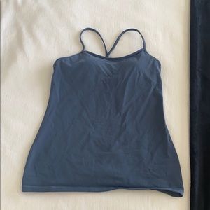 Lululemon Blue Racerback Tank